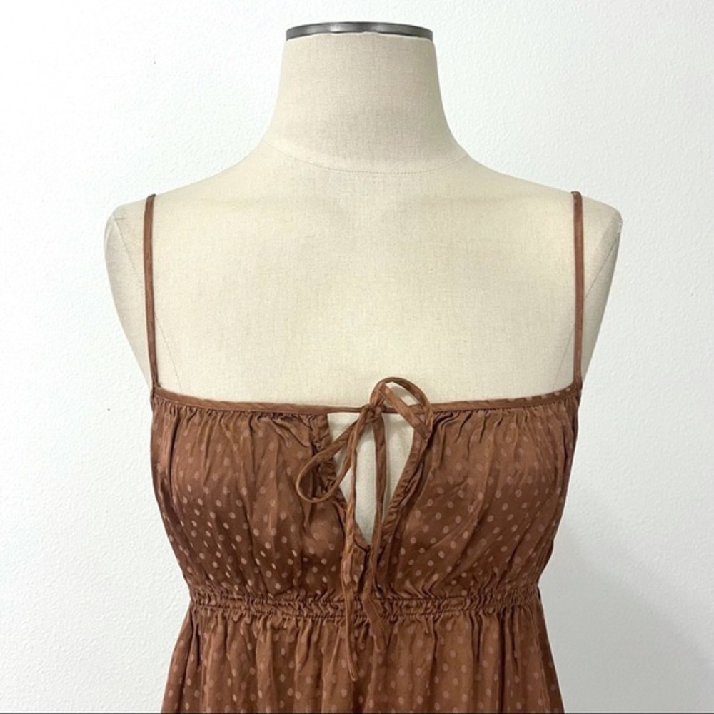 Aritzia Wilfred Minnie Dress - Terrazzo Brown